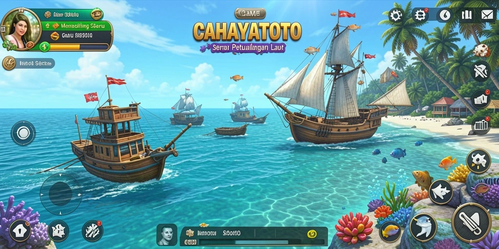 Tangkapan ikan yang menakjubkan dalam gameplay CAHAYATOTO.