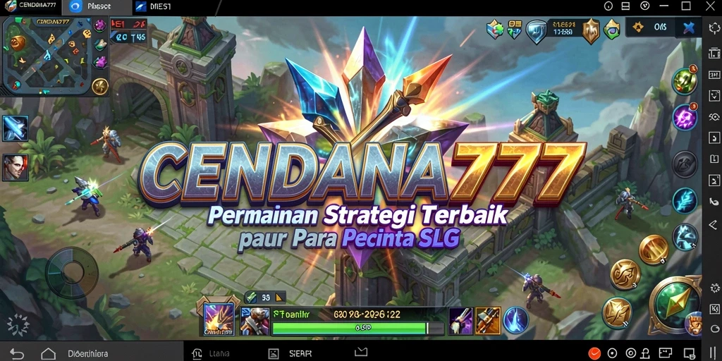 Tampilan gameplay SLG yang menantang dan seru di CENDANA777.