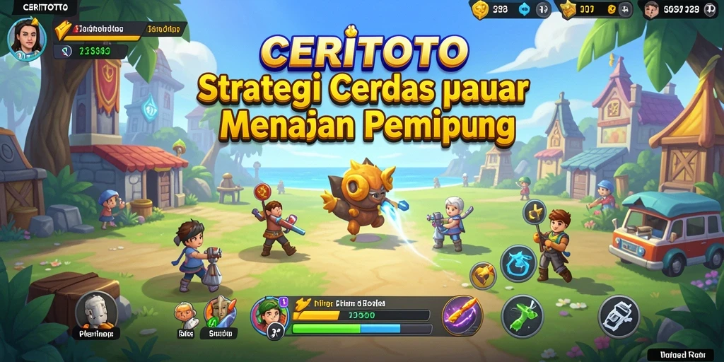 Screenshot CERITOTO menampilkan strategi dan gameplay yang menantang.