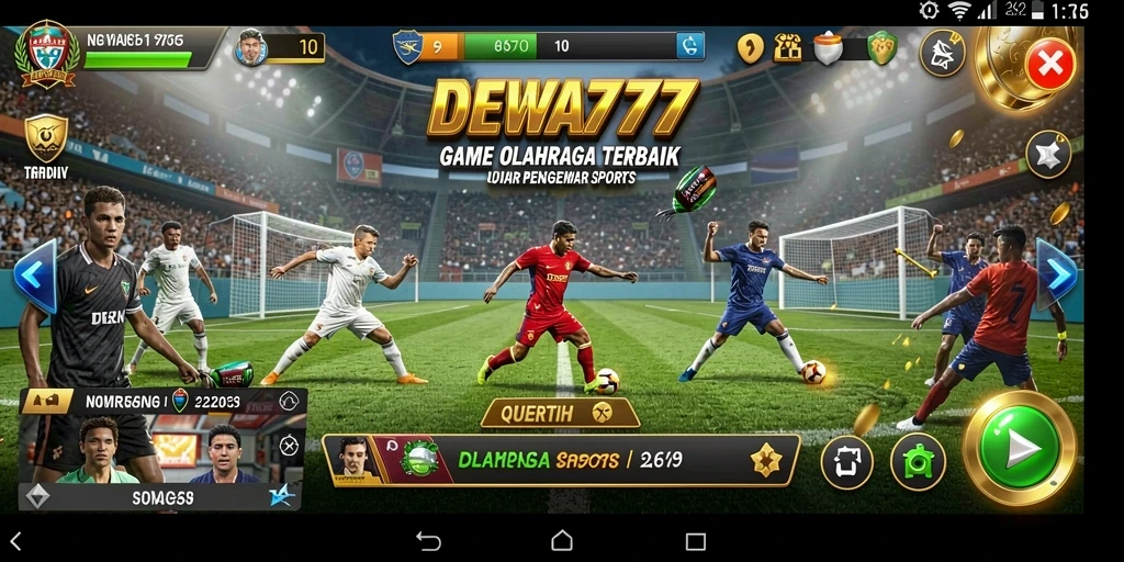 Gameplay menarik di DEWA777 dengan berbagai cabang olahraga.