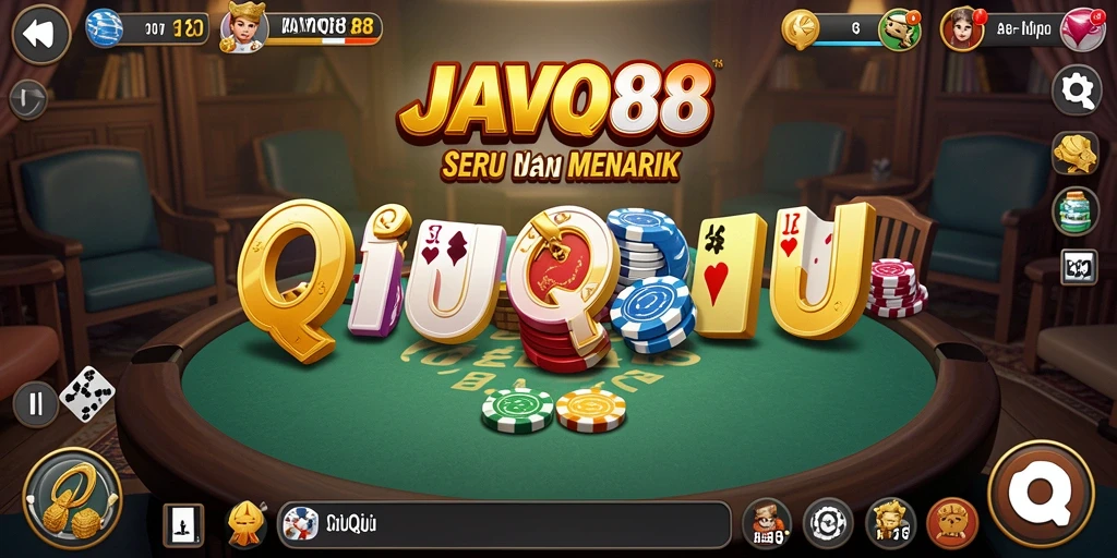 Screenshot gameplay QiuQiu yang menantang dan seru.