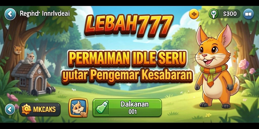 Tampilan gameplay seru LEBAH777 di dalam permainan Idle.