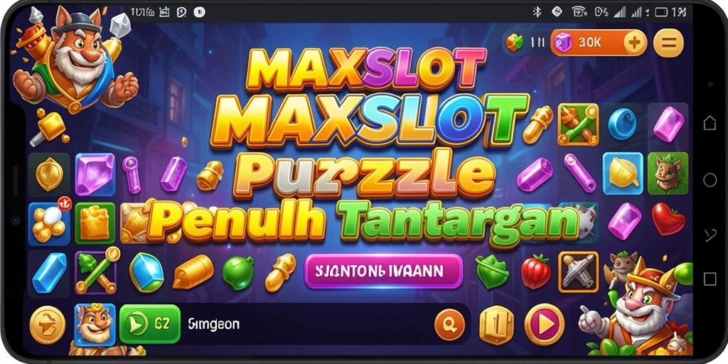Tampilan gameplay menarik dari MAXSLOT dengan berbagai teka-teki.