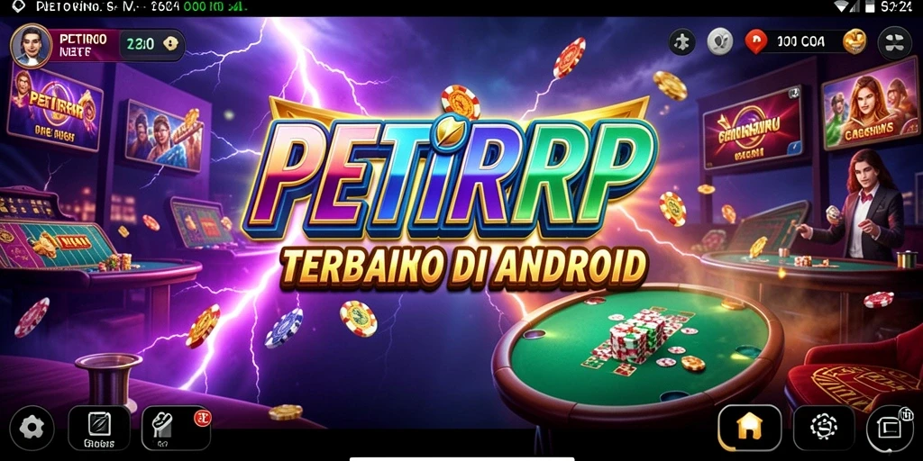 Tampilan gameplay Live Casino yang menarik di PETIRRP.