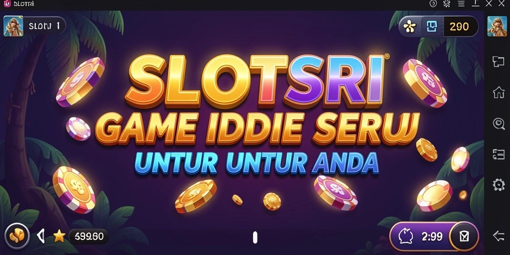 Tampilan gameplay SLOTSRI yang menarik dan penuh warna.
