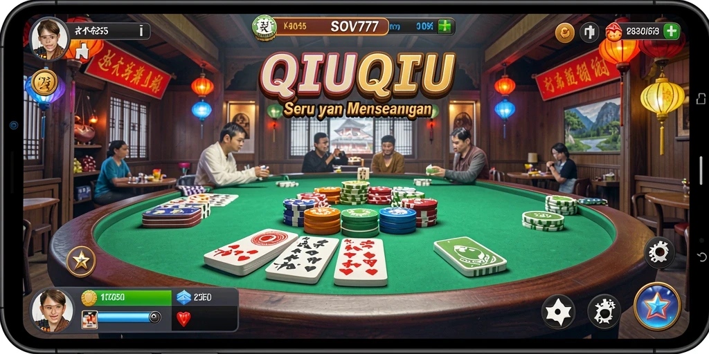 Gameplay QiuQiu yang seru dan menantang di SOV777.