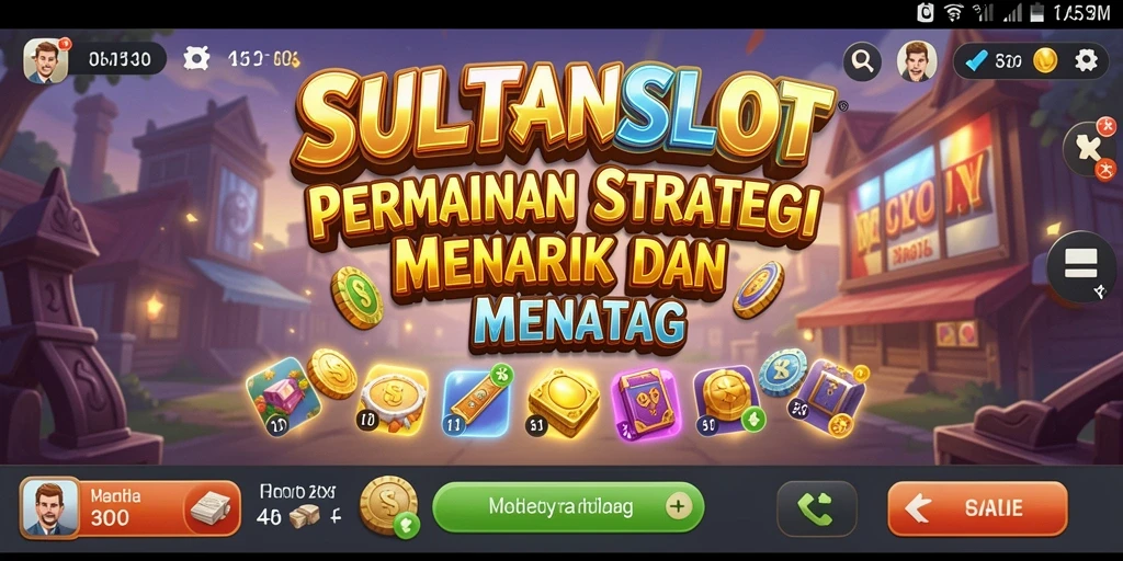 Tampilan gameplay SULTANSLOT yang menarik dan strategis.